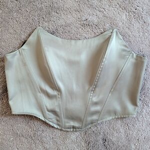 PrettyLittleThing Crop Corset Top